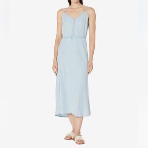 Safiyya - Spaghetti Strap Dress w/ Button Front